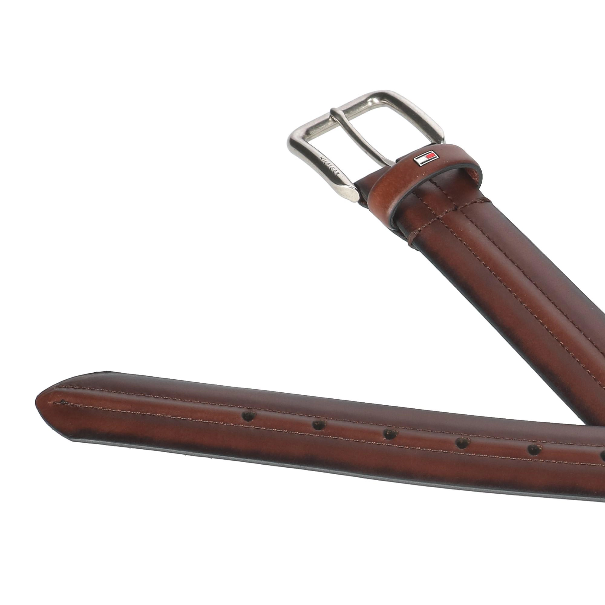 Tommy Hilfiger Men's Center Ridge Detail Casual Belt