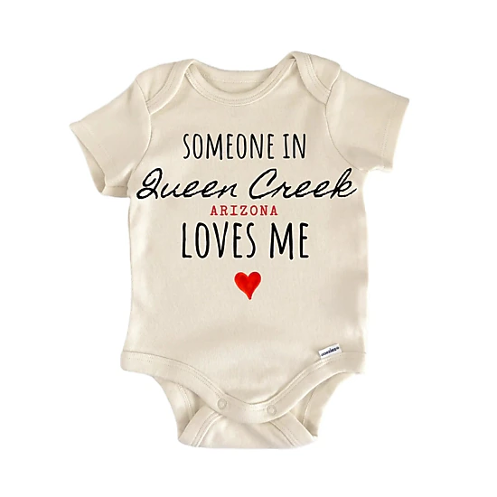 NOFO VIBES Unisex Queen Creek Arizona Baby Gift Baby Bodysuit
