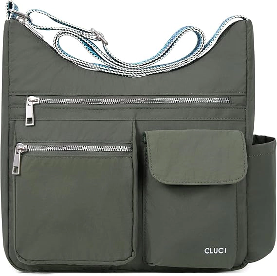 Cluci Women's Adjustable Shoulder Strap Crossbody Bag