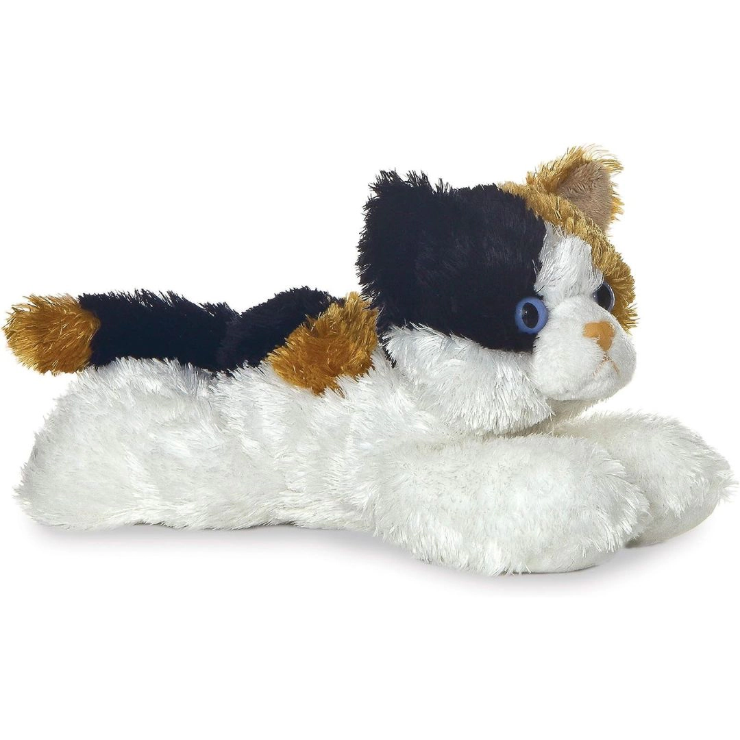 Aurora Mini Flopsie Esmeralda Calico Cat 8-Inch Stuffed Animal Plush