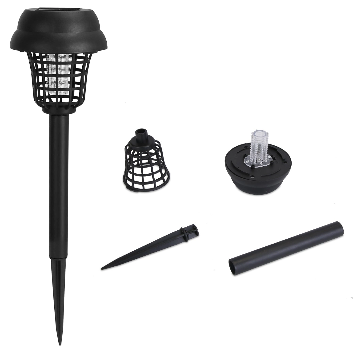 GBruno 4-Pack Solar Mosquito Zapper Outdoor Torch