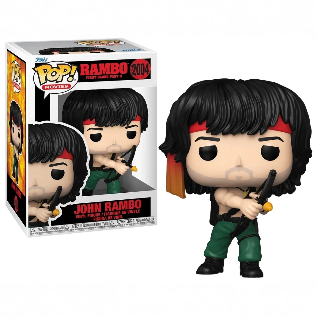 Funko Pop! Rambo First Blood Part 2: John Rambo #2004