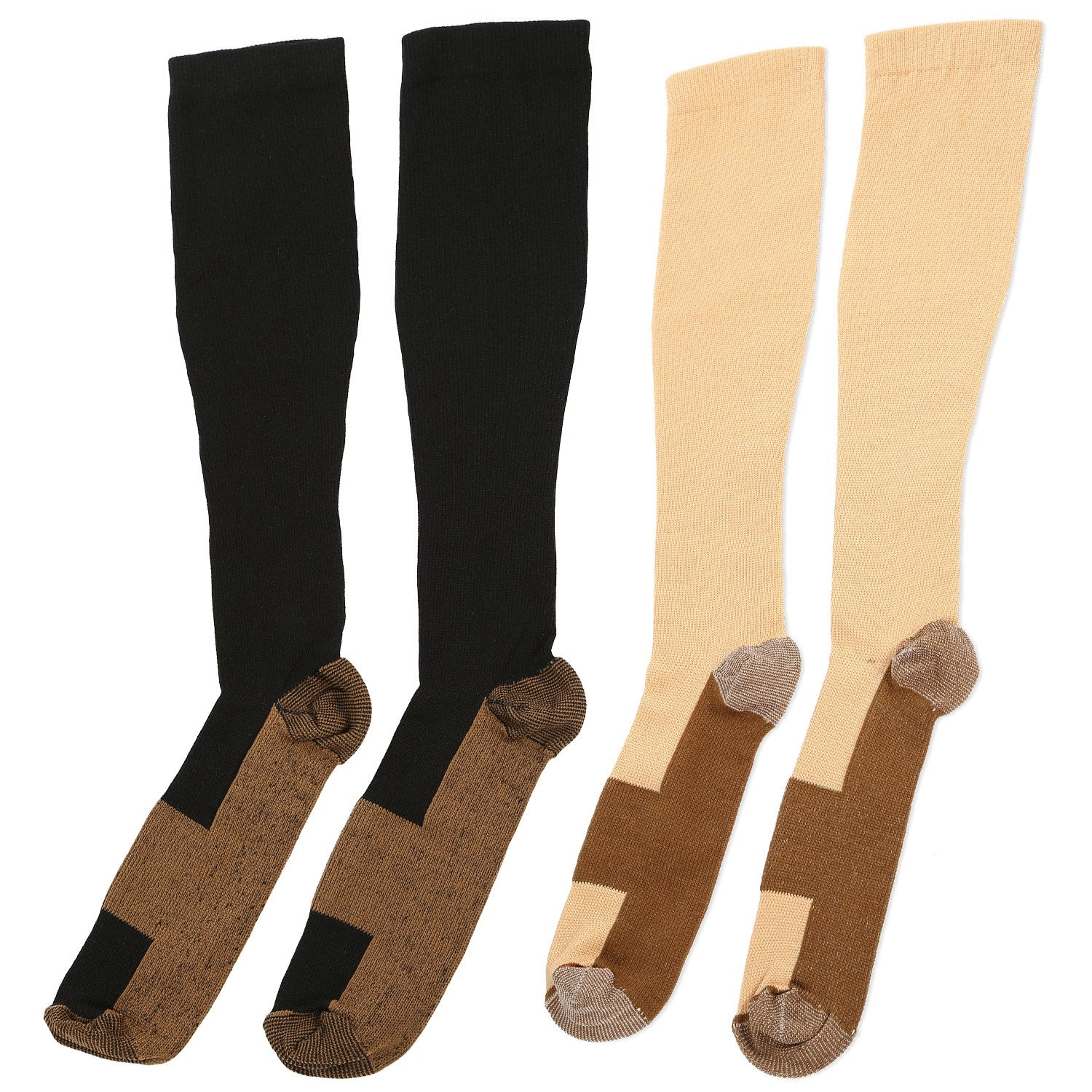 GBruno Copper Compression Socks For Athletic Support