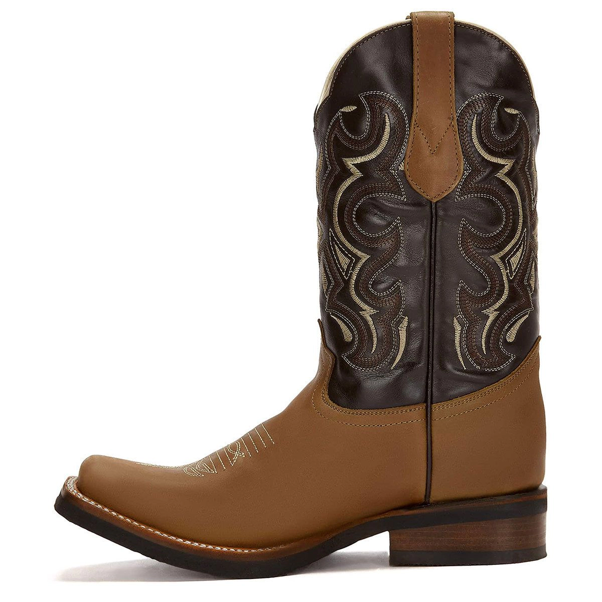 Forastero Men Western Cowboy Leather Boots