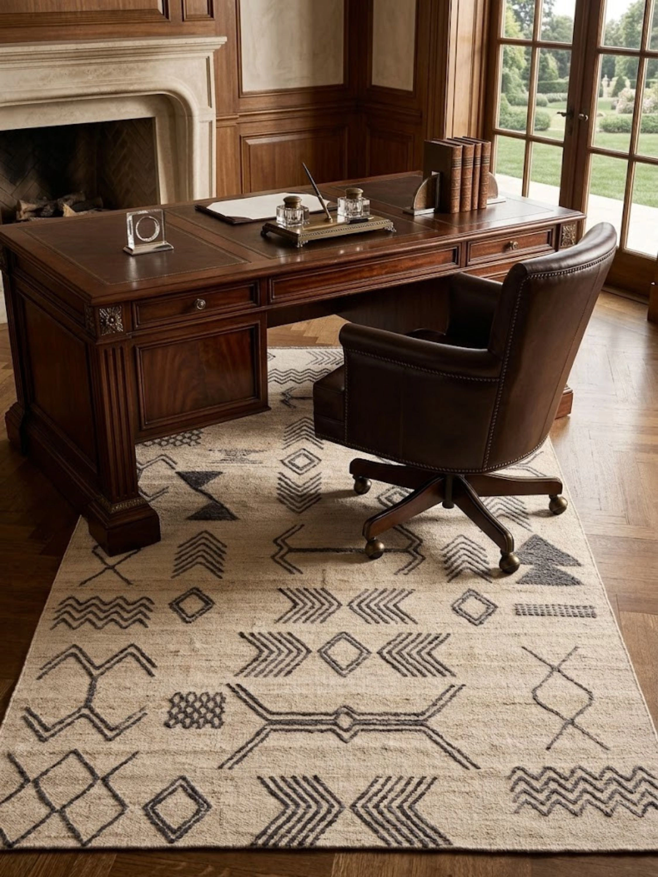 GAURI KOHLI Lunar Area Rug 5'x8'