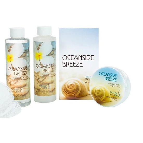 Freida and Joe Women White Rose Jasmine Gold Tub Spa Basket: Shower Gel, Bubble Bath, Body Lotion, Bath Salts