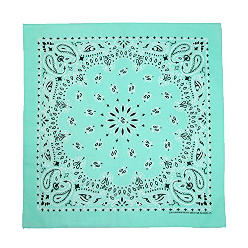CTM® Pastel Paisley Bandanas
