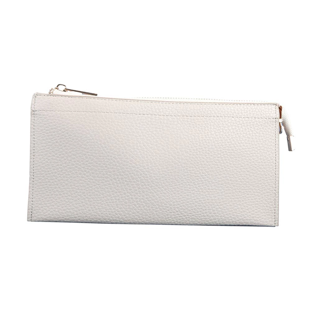 Fashnzfab Faux Leather Slim Wallet Crossbody Bag