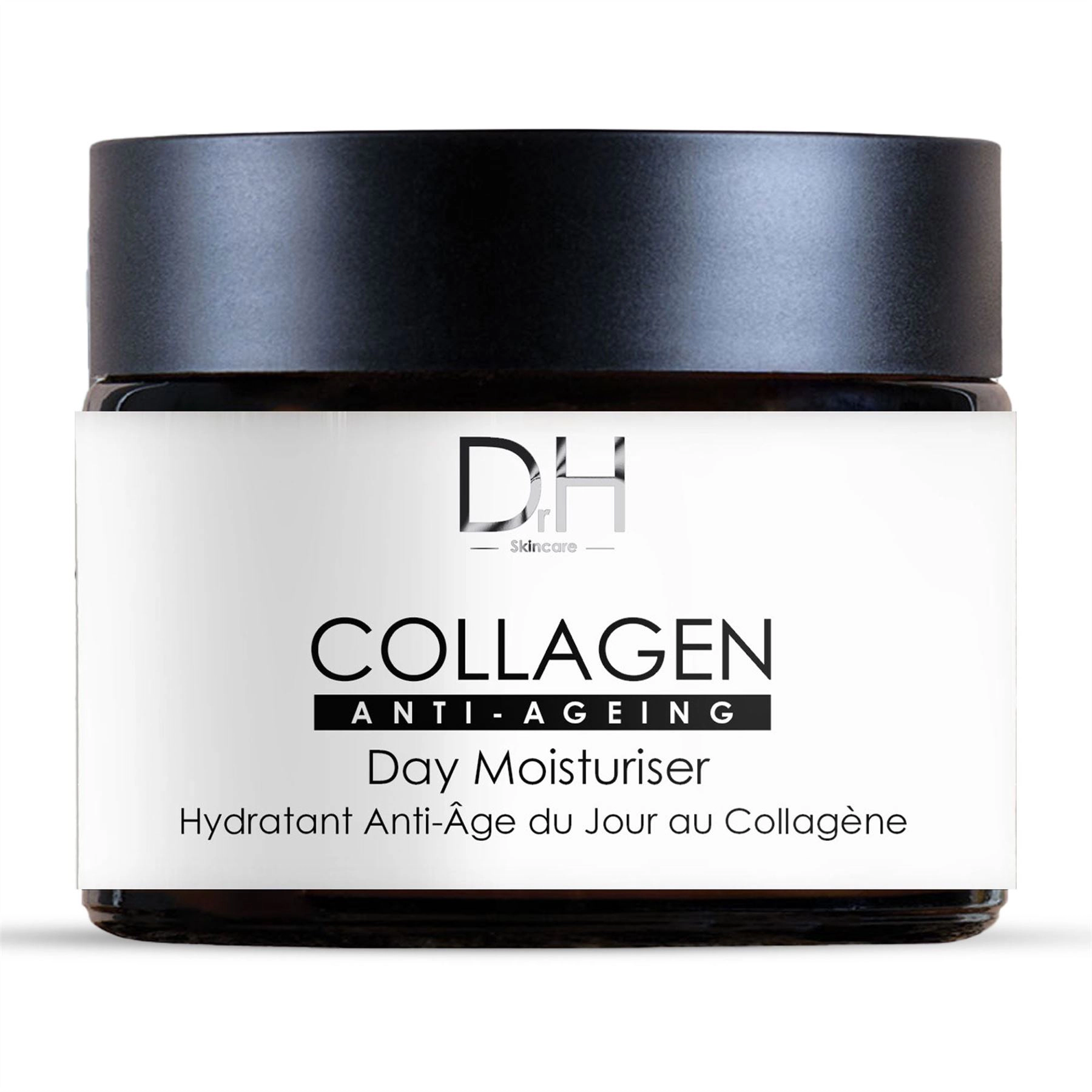 Dr H Collagen Anti-Ageing Day Moisturiser 60ml - Firming, Hydrating, Smoothes Fine Lines