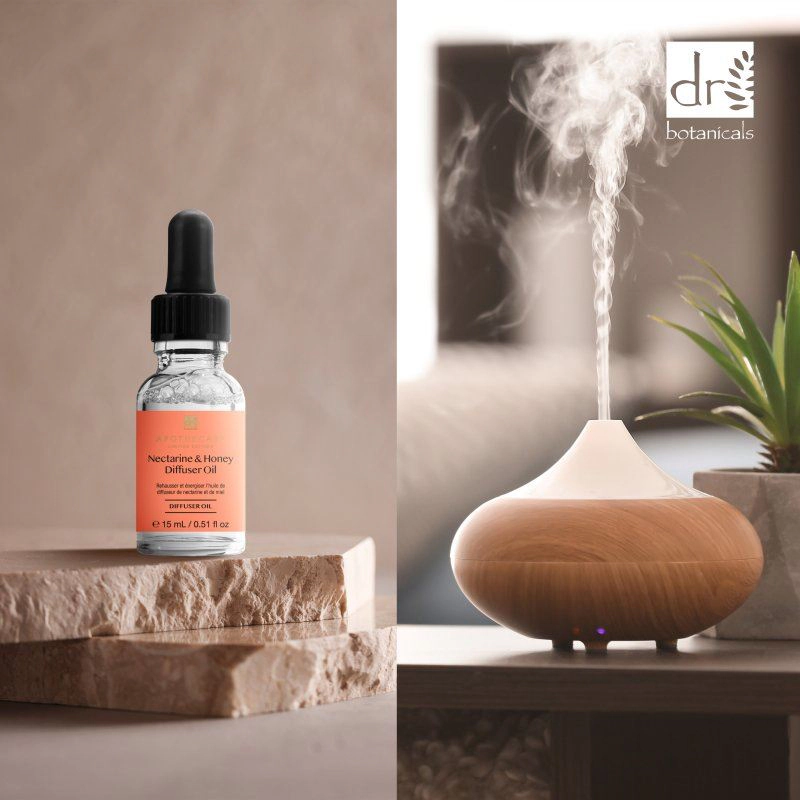 Dr Botanicals Uplift & Energise Nectarine & Honey Diffuser Oil 15ml
