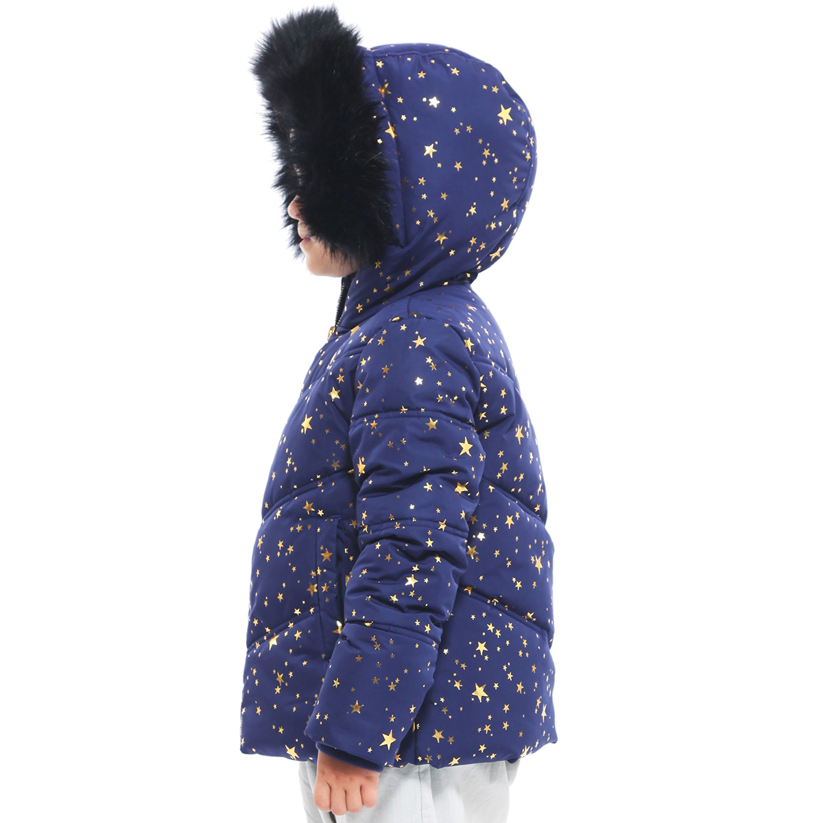 Rokka&Rolla Little & Big Kid Girls Heavyweight Puffer Jacket Bubble Coat