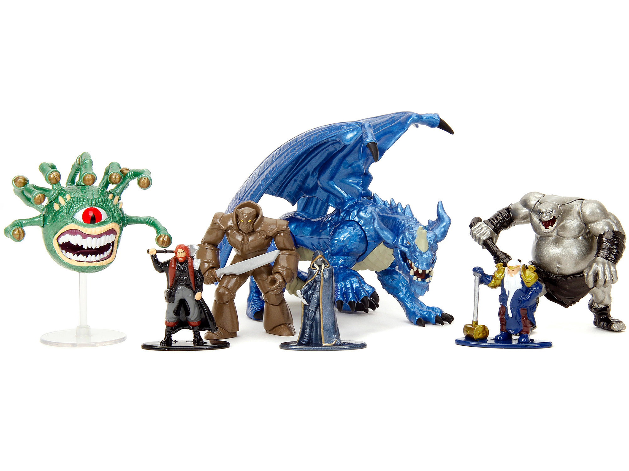 Jada "Dungeons and Dragons" Set of 7 Diecast Figures by Jada