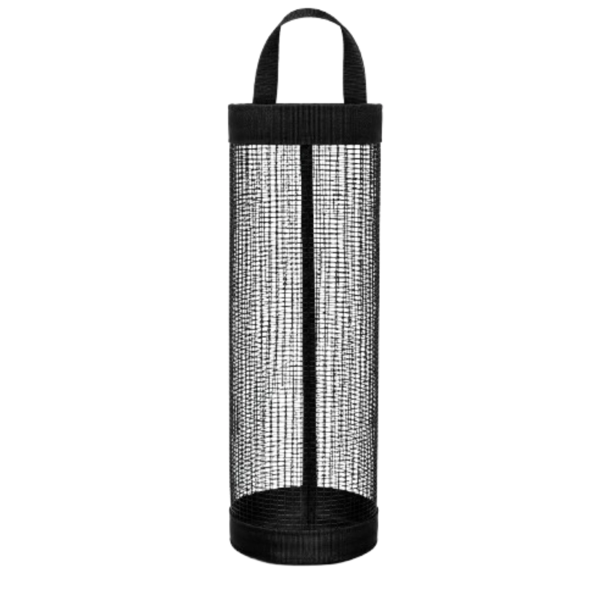 Home Collection Hanging Grocery Bag Holder Mesh Plastic Bag Storage Dispenser