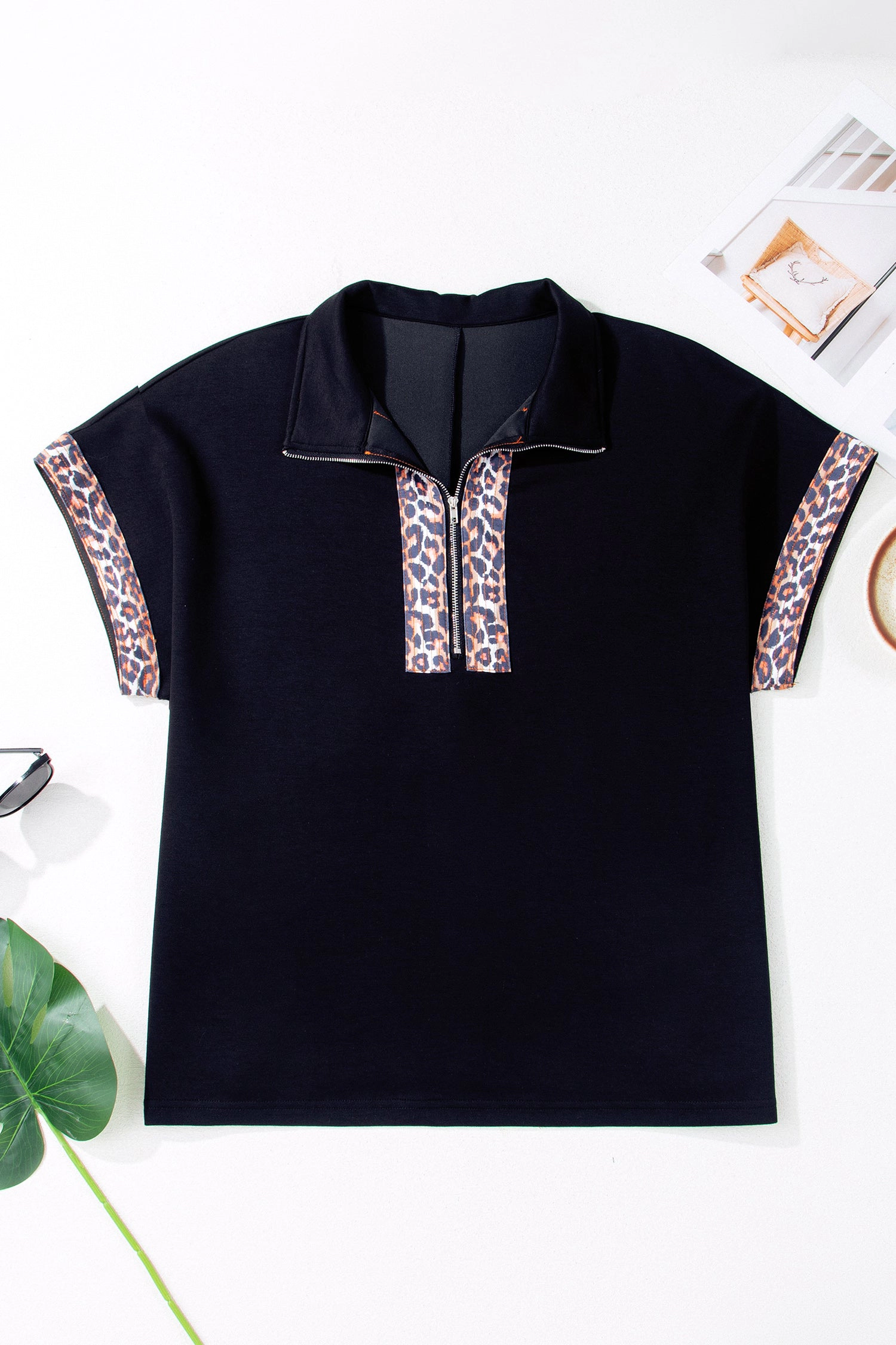 Threaded Pear Catalina Short Sleeve PLUS Top