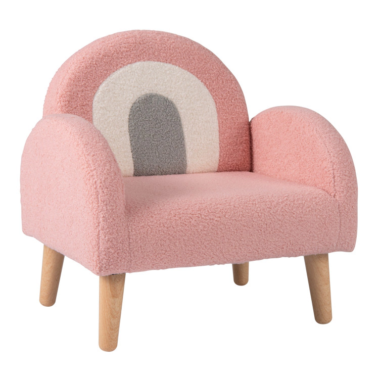 Hivvago Kids Armchair With Comfy Backrest And Armrests