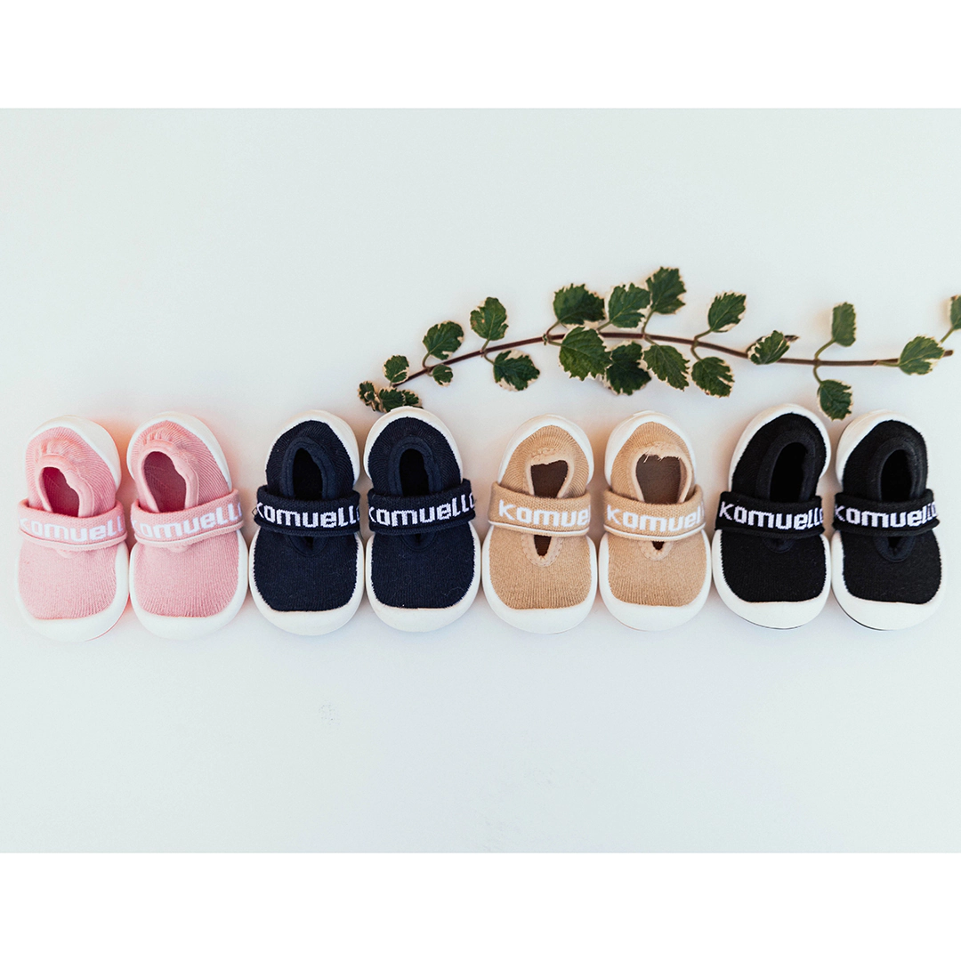 Toddler Breathable Washable Non-Slip Sock Shoes Flat - Onyx