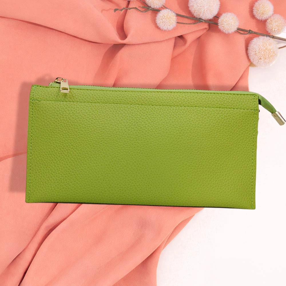 Fashnzfab Faux Leather Slim Wallet Crossbody Bag