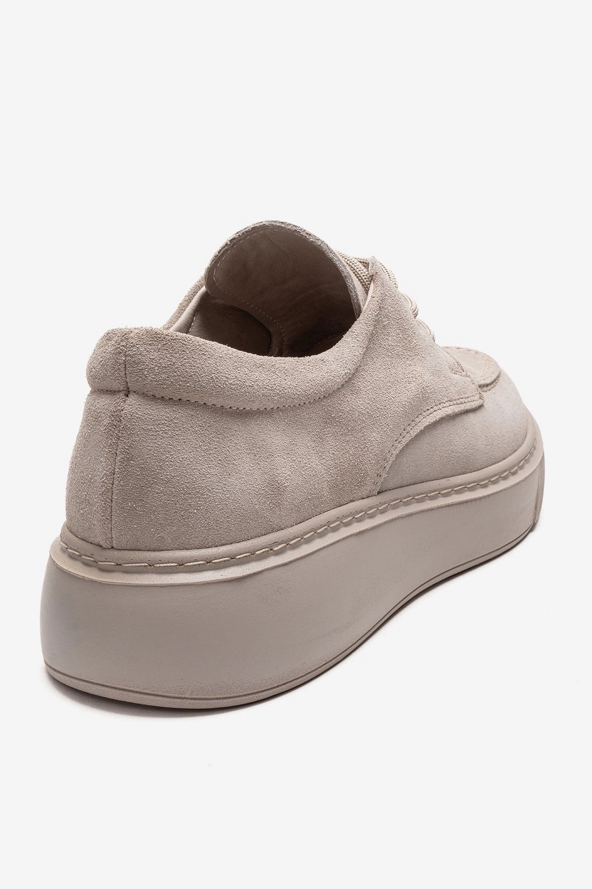 Forever & Always Womens Mareon Leather Lace Up Sneaker