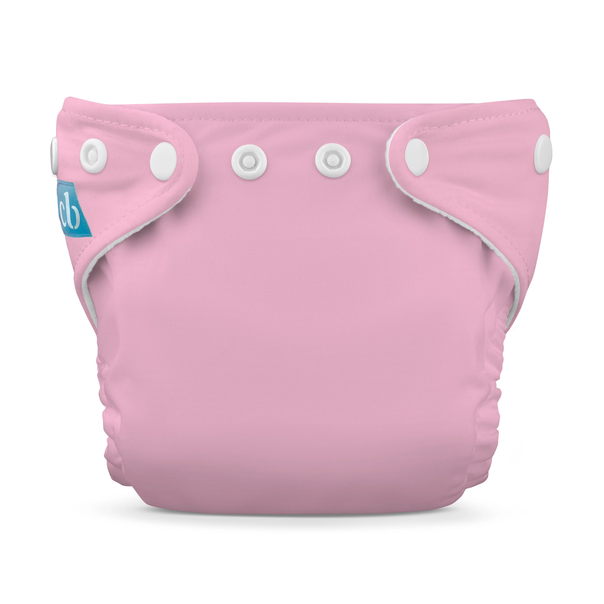 Charlie Banana Newborn Reusable Cloth Diaper - Baby Pink, Pack of 1