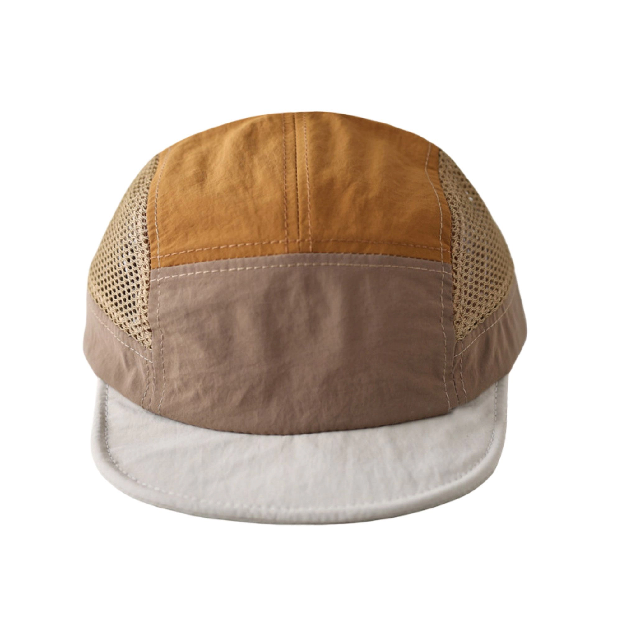 Anna-Kaci Women's Short Brim Lightweight Mesh Panel Adjustable Five Panel Cap