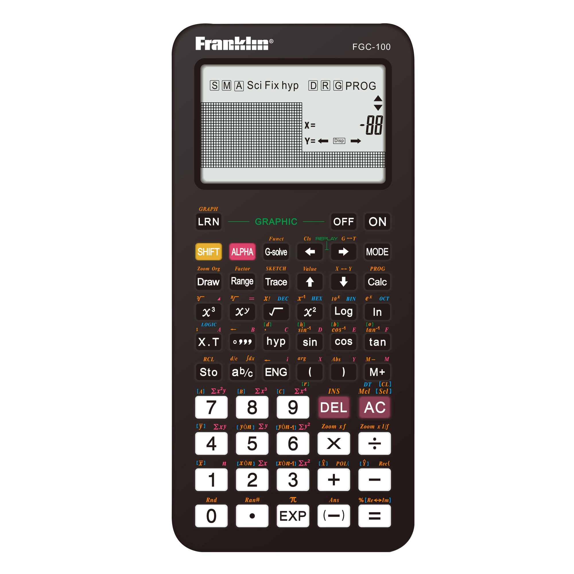 Pursonic Unisex Scientific Graphic Function Calculator