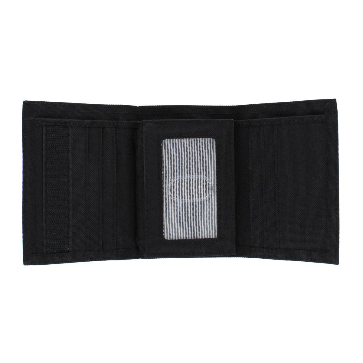 Timberland Men's Nylon Embroidered Trifold Wallet