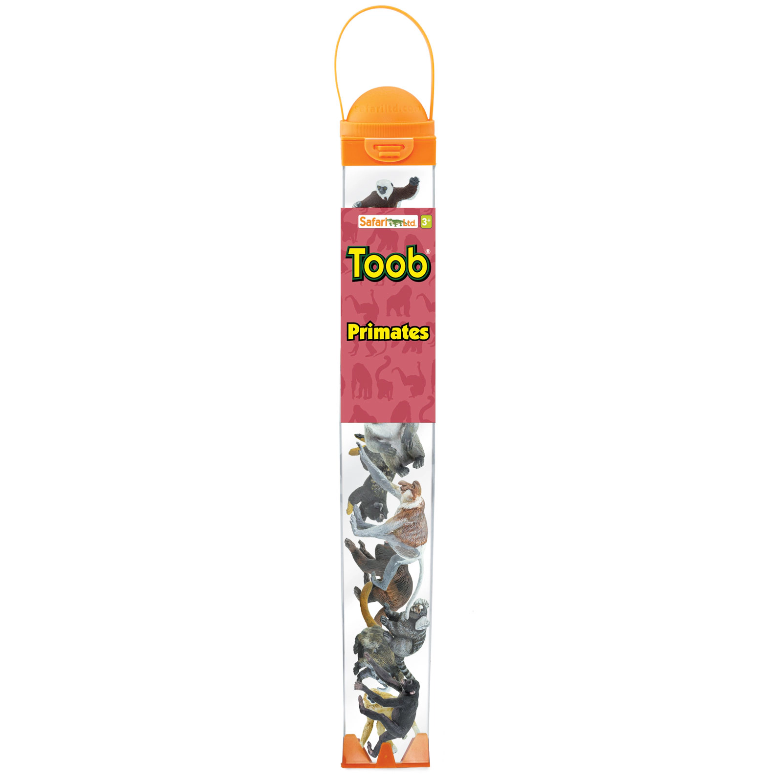 Safari Ltd. - Primates TOOB - contains 10 Mini Figurines