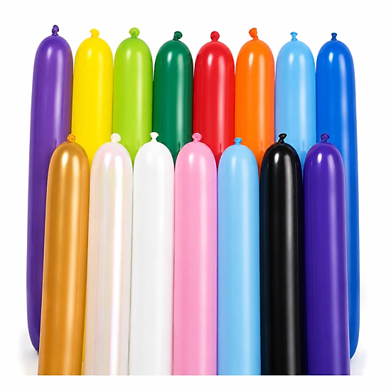 LoonBalloon 646 Oversized Modeling Balloons - 6 in x 46 in, 50-Pack ...