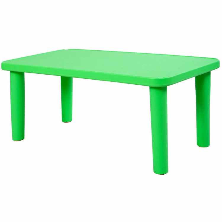 Hivvago Kids Portable Plastic Activity Table For Home And School