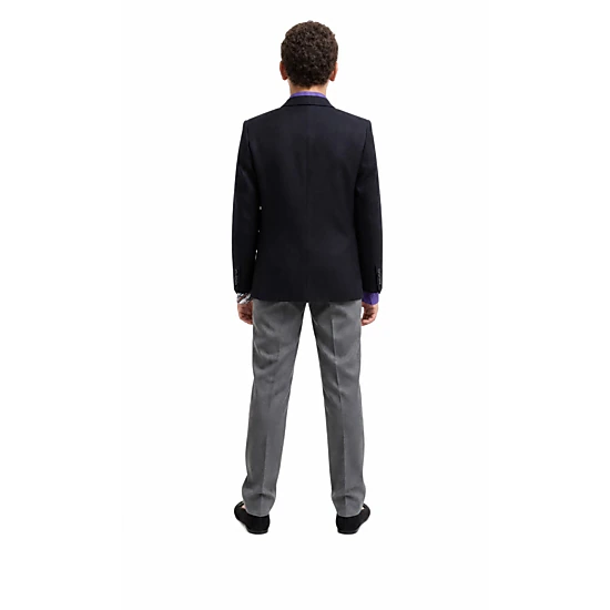 Elie Balleh Boys Slim Fit Digital Rain Jacket