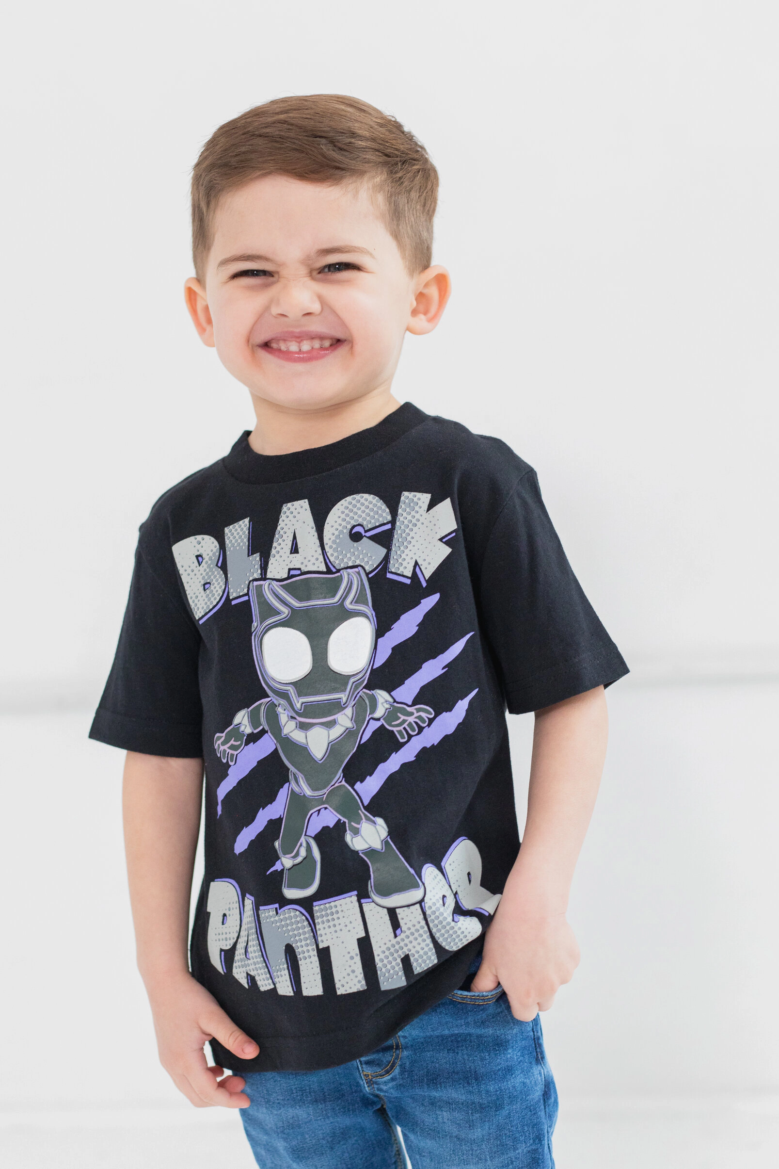 Marvel Boys' Short Sleeve T-Shirt 4-Pack