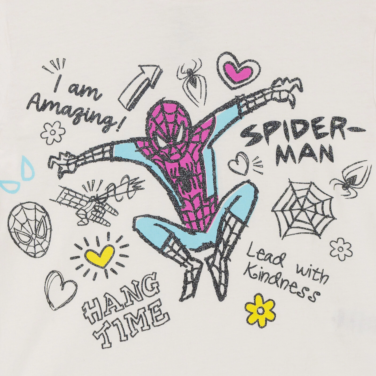 Marvel Girls' 2-Piece T-Shirt and Leggings Set