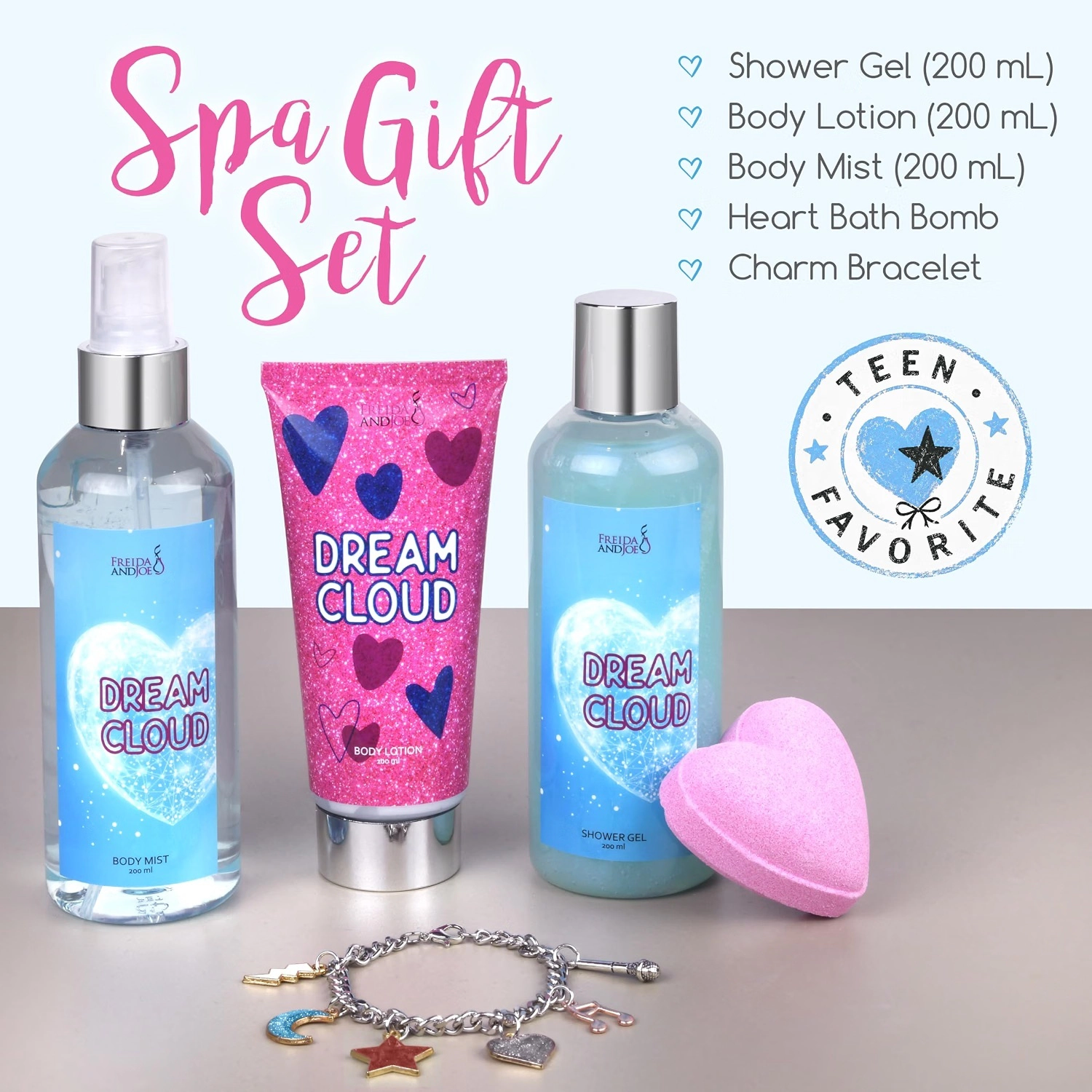 Freida and Joe Girls Teen Spa Gift Sets
