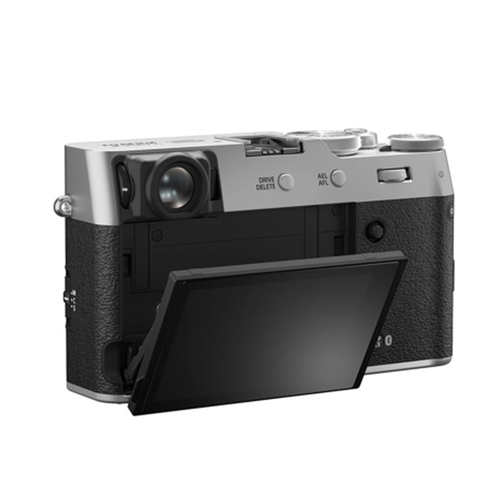 FUJIFILM X100VI Digital Camera (Black) (16821913) + 128GB Card + Card Reader + Battery + Charger + Carrying Case + Flex