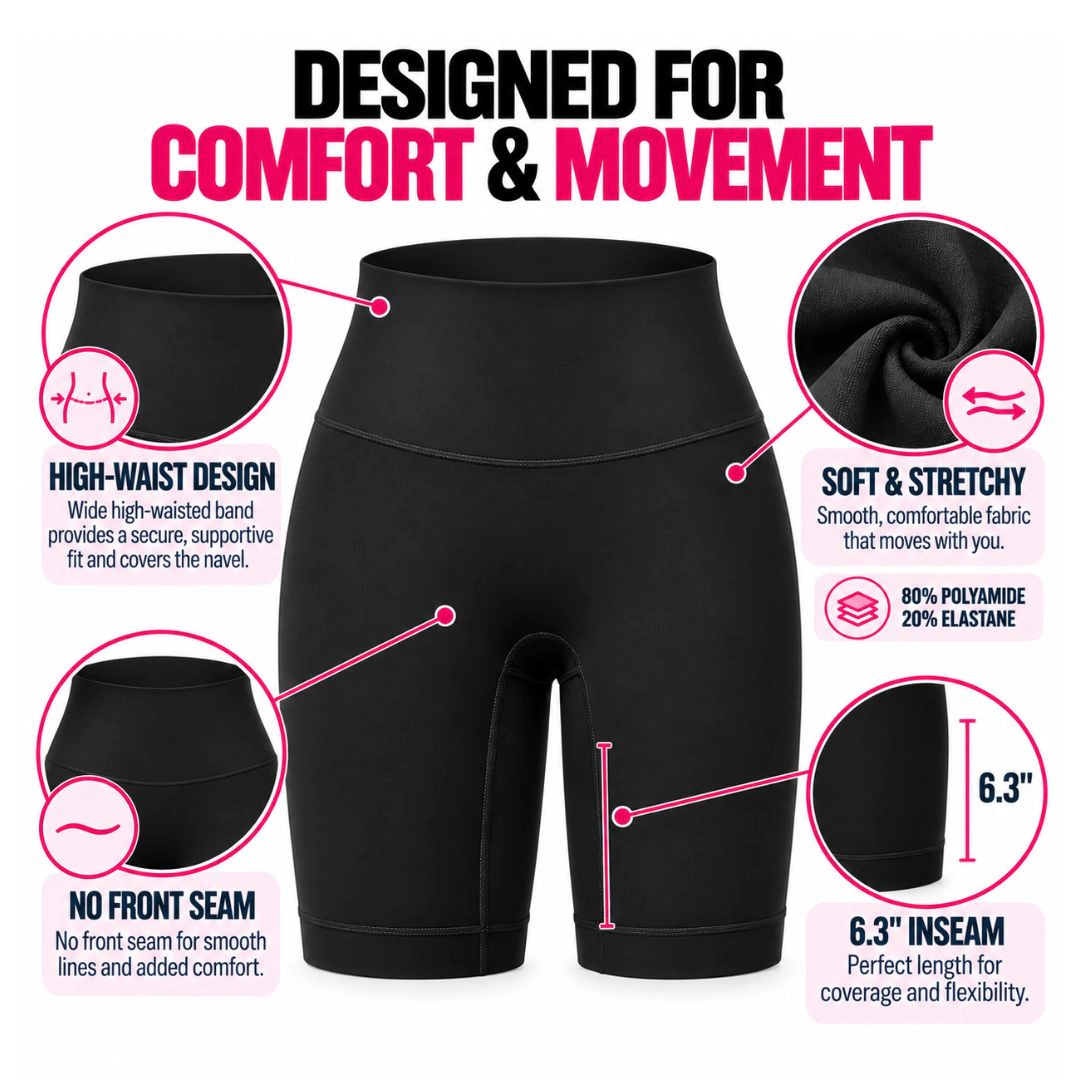 Women’s High-Waist Biker Shorts