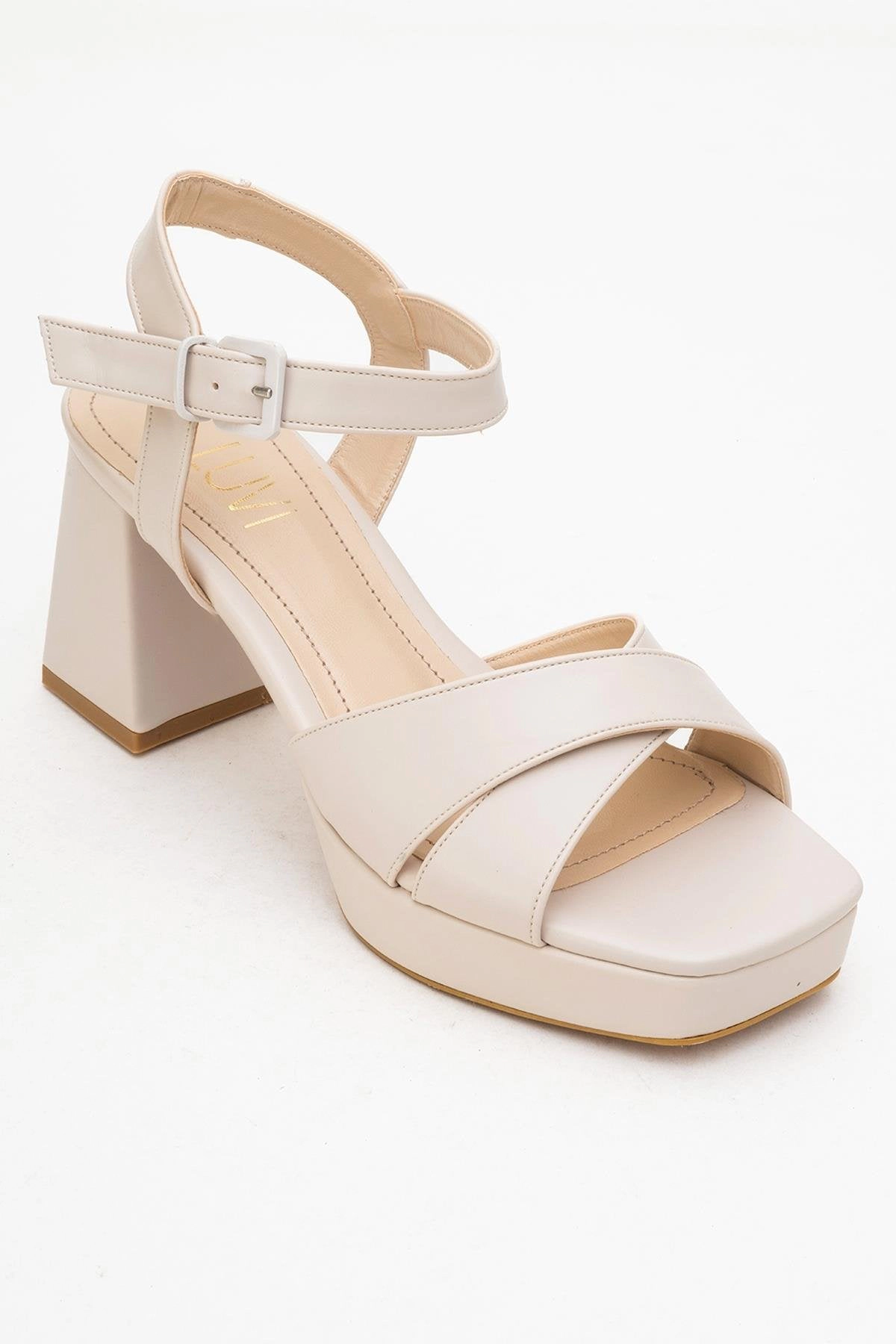 Prologue Shoes Womens Lisbon Platform Block Heel Sandal