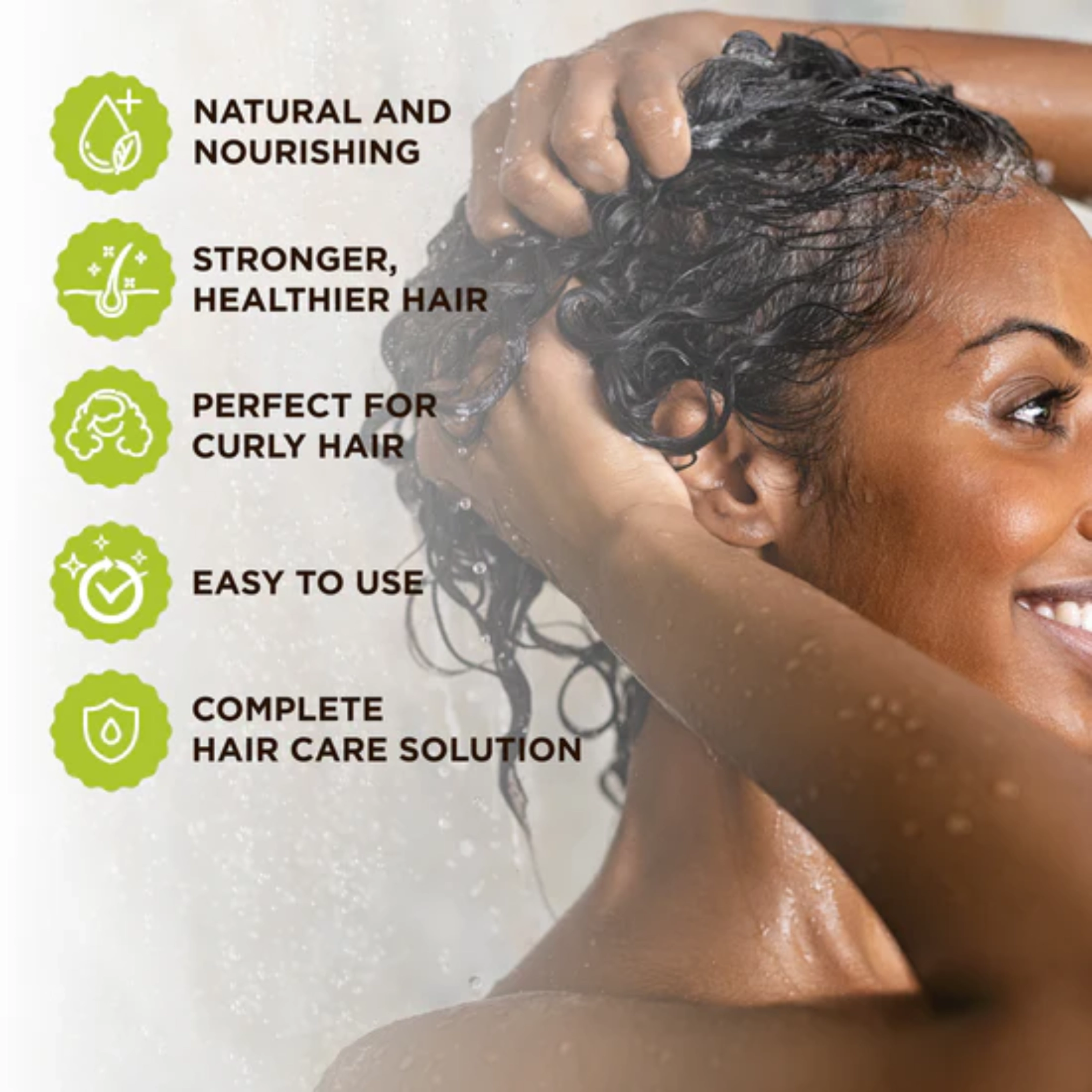 Esha Unisex Coconut, Plant Protein & Biotin Conditioner for Curly Hair Natural Curl Hydrating Conditioner