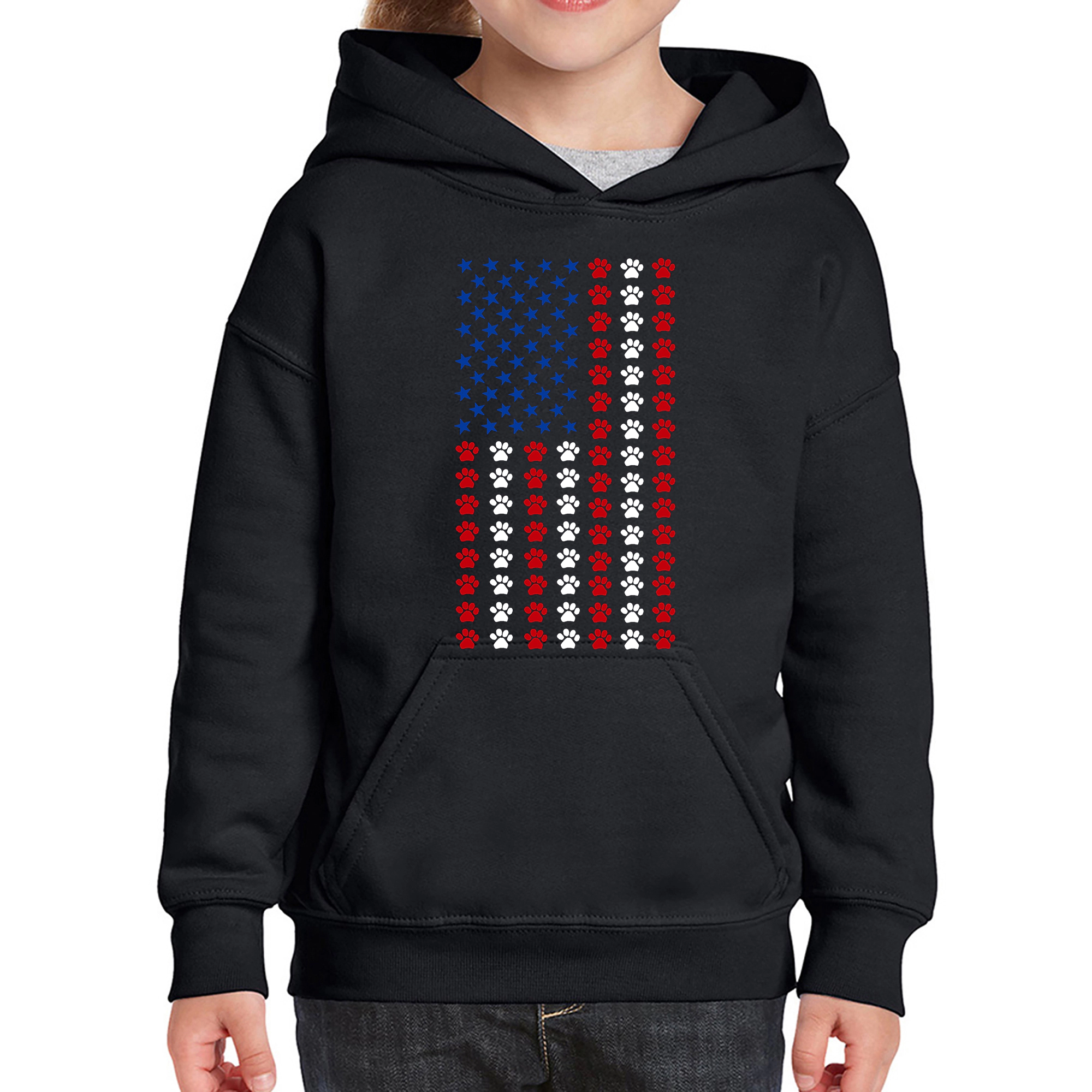 LA Pop Art Girls Word Hoodie
