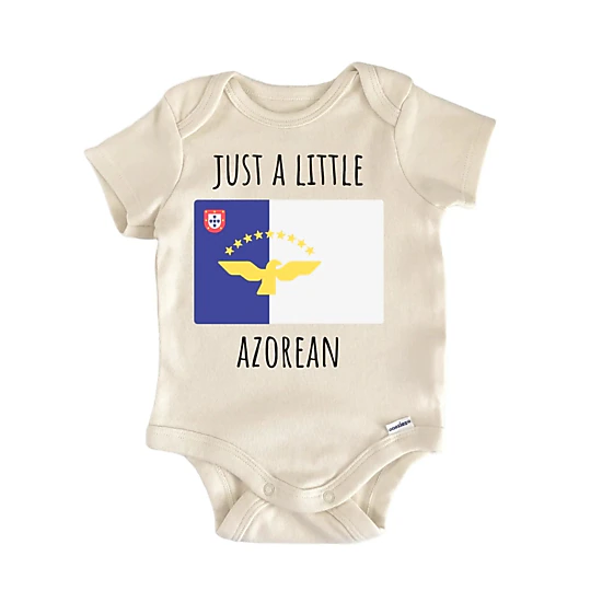 NOFO VIBES Unisex Azores Islands Azorean Baby Gift Baby Bodysuit