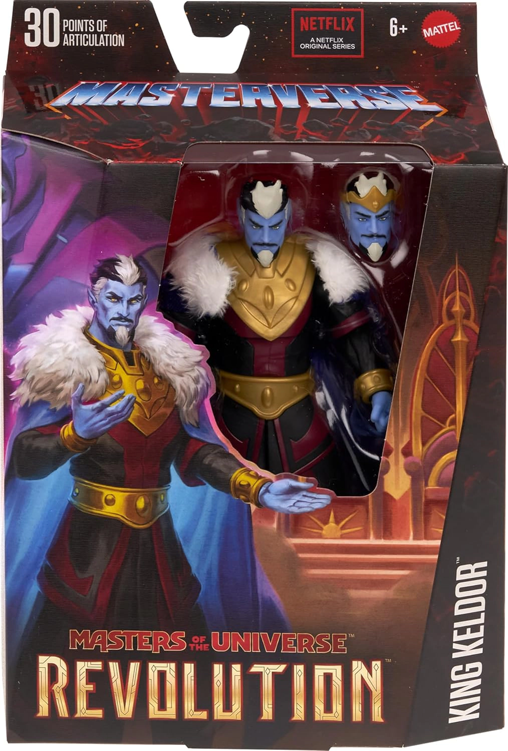Mattel Masters of the Universe Masterverse King Keldor 7-Inch Collectible Figure