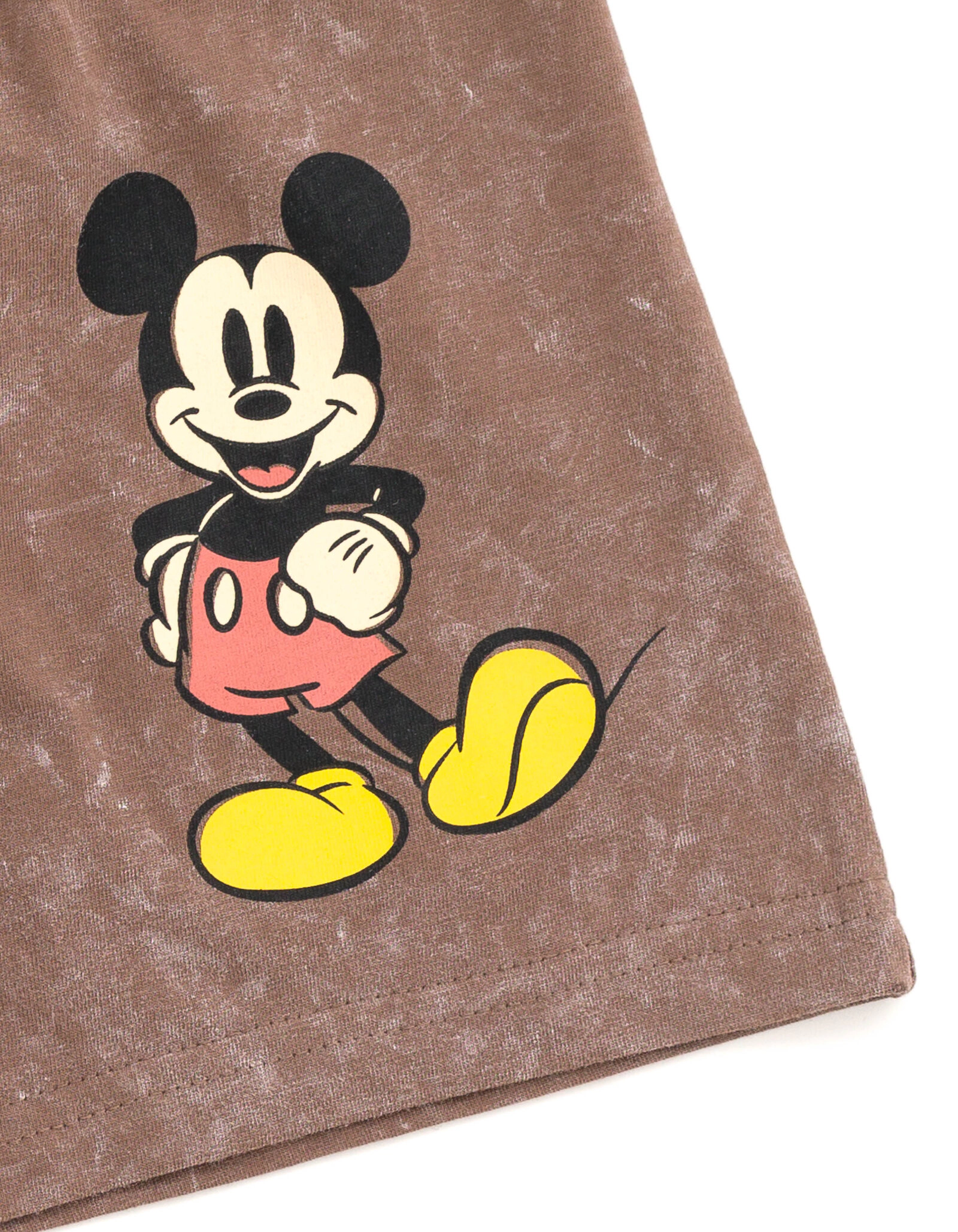 Disney Mickey Mouse Boys' Mineral Wash 2-Piece T-Shirt and Shorts Set