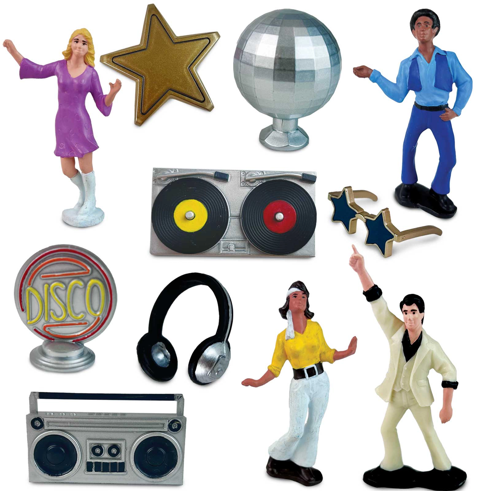Safari Ltd. - Disco Super TOOB - contains 11 Mini Figurines