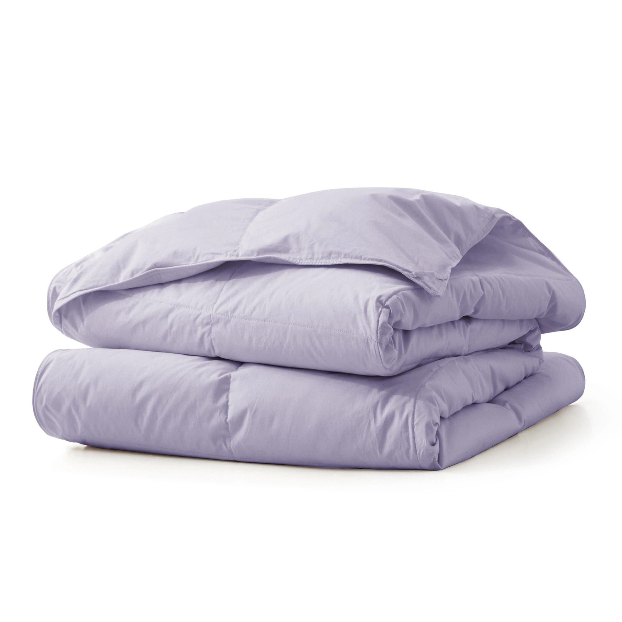 Unikome 300 TC Lightweight 100% Organic Cotton Goose Down Feather Fiber Comforter