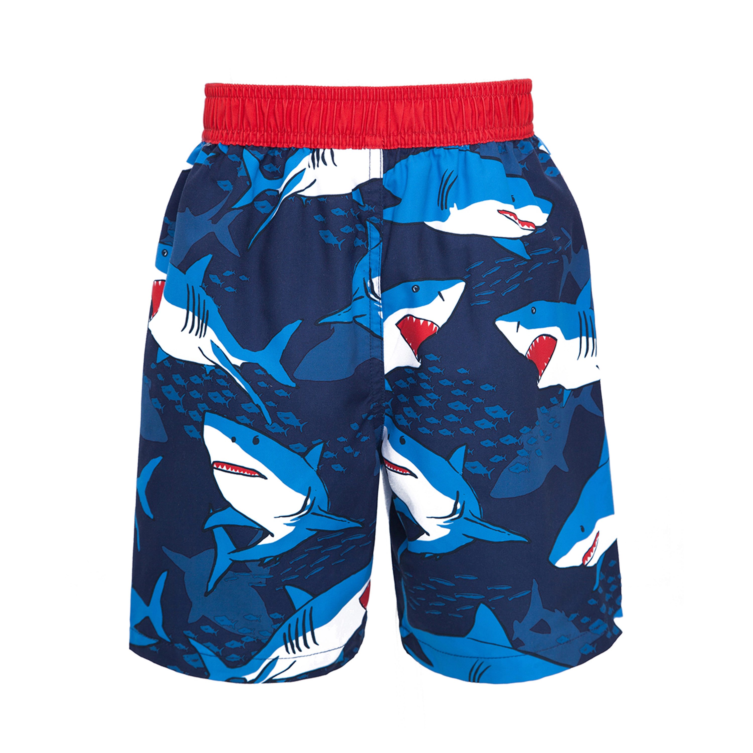 Rokka&Rolla Toddler Boys Mesh-Lined Swim Trunks