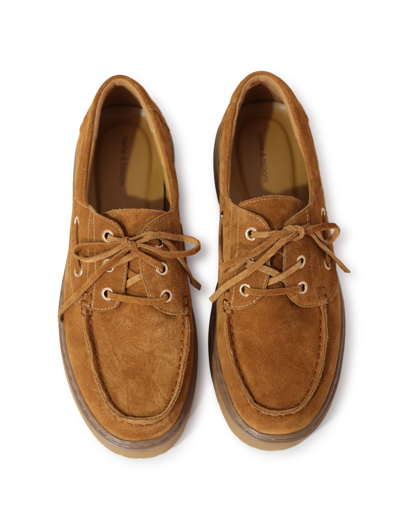 Belle & Bloom Yachting Day Suede Boat Shoe