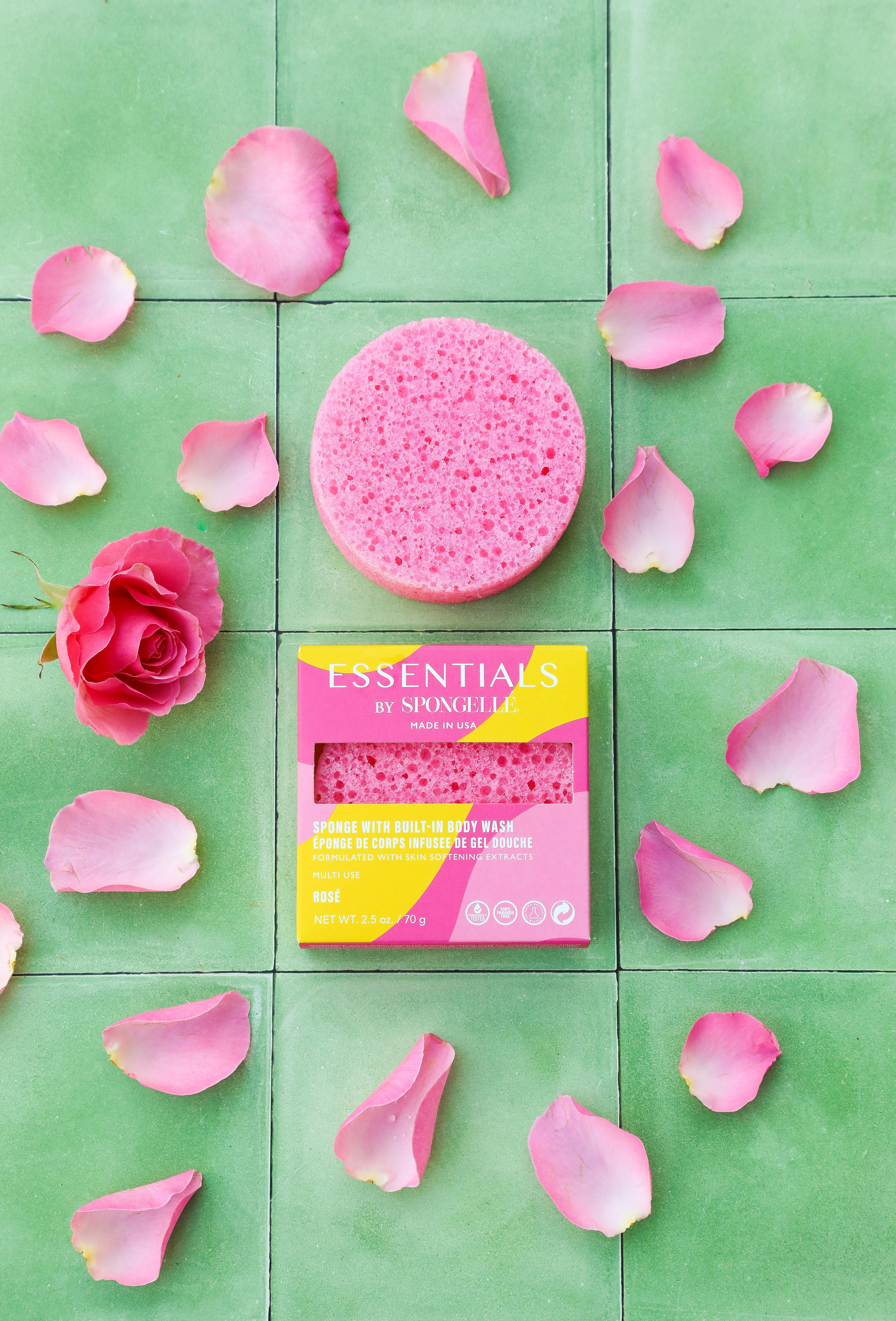 ESSENTIALS BY SPONGELLE - BODY BUFFER - ROSÉ