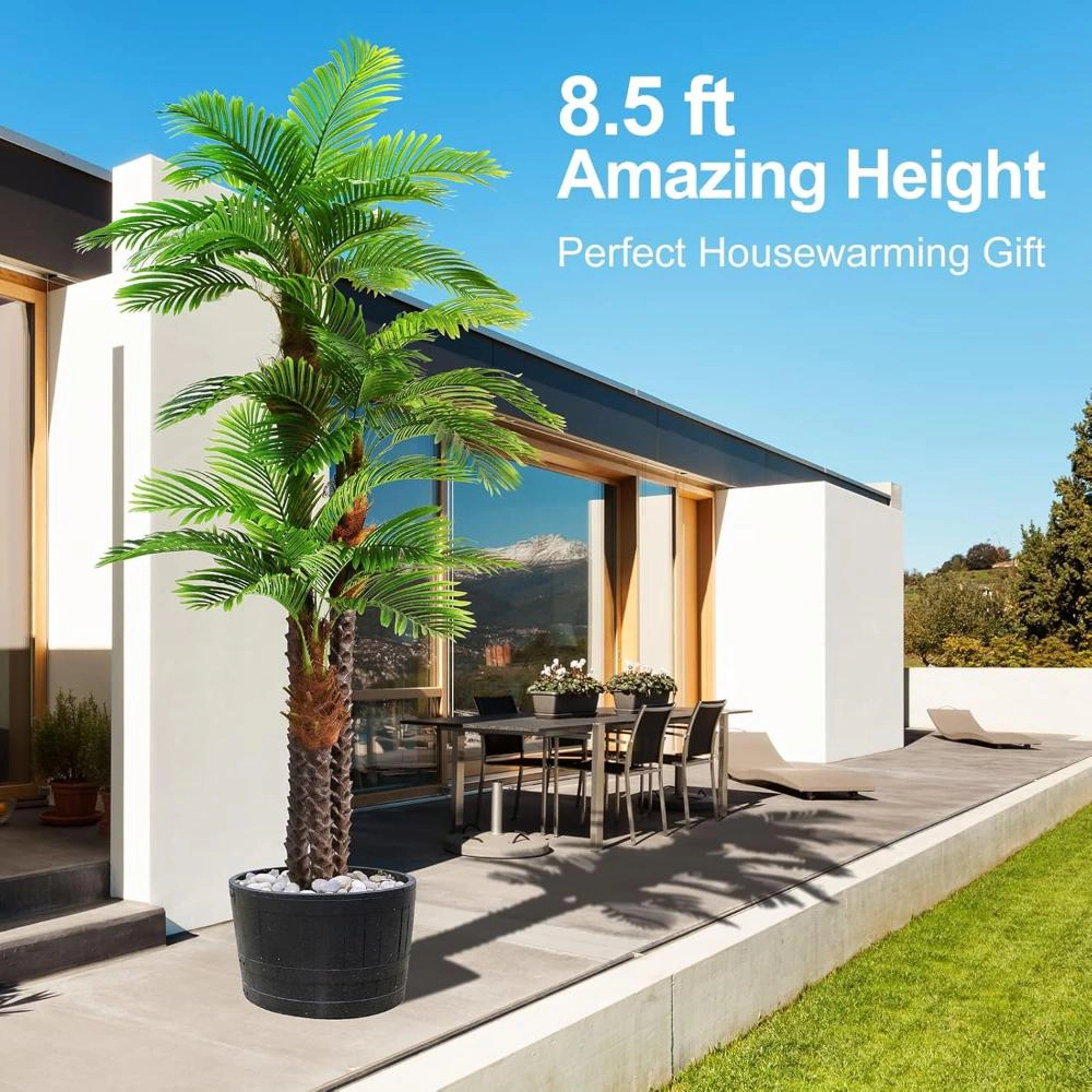 Majestic Crafters UV Resistant Triple Phoenix Palm Tree