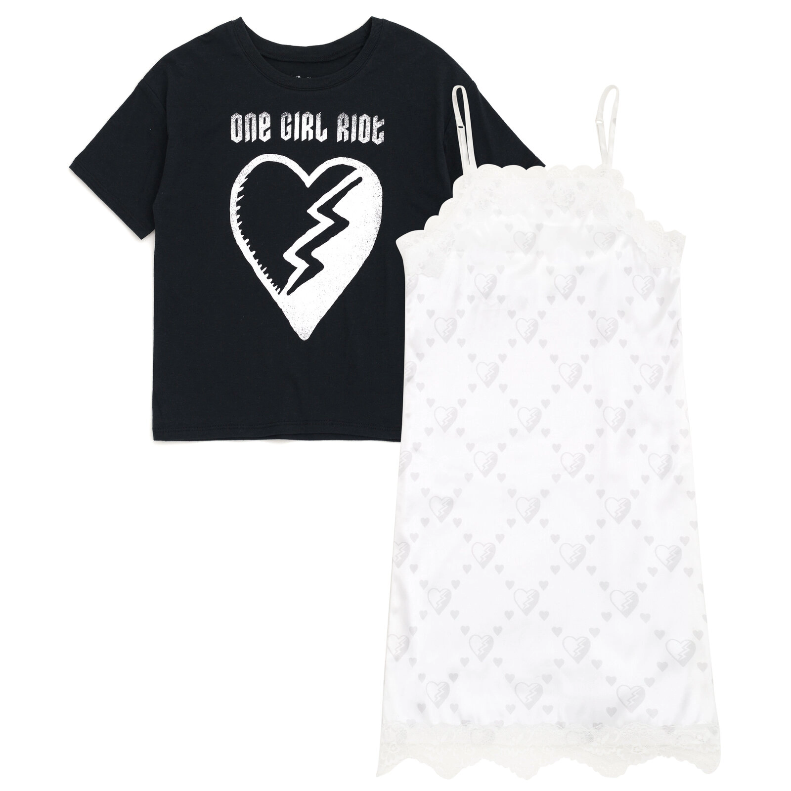 Disney Descendants Girls' 2-Piece T-Shirt and Dress Set