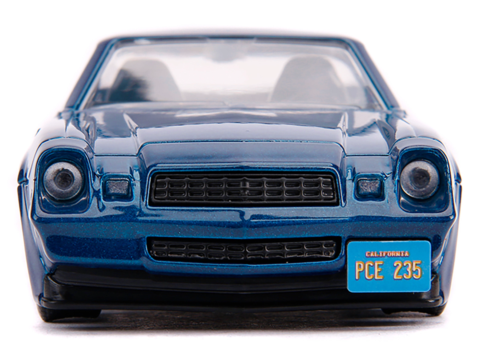 Jada Billy's Chevrolet Camaro Z28 Metallic Dark Blue "Stranger Things" (2016) TV Series "Hollywood Rides" 1/32