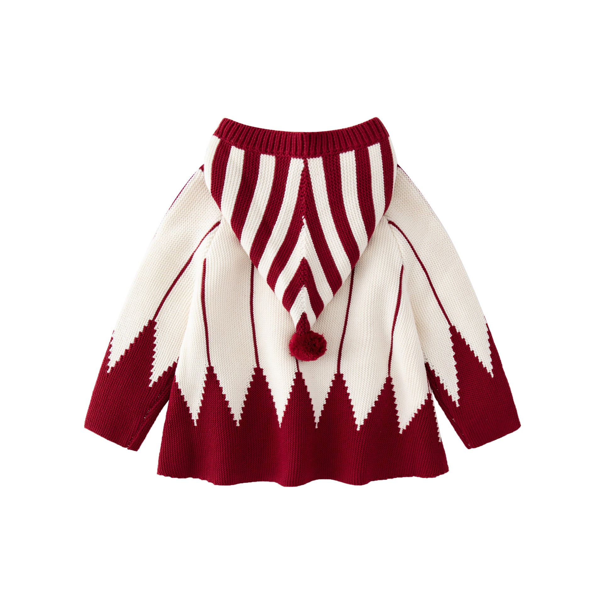 MyKids-USA Baby Christmas Style Contrast Design Knitwear